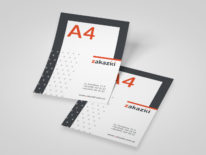 печать листовка А4 210х297 мм.